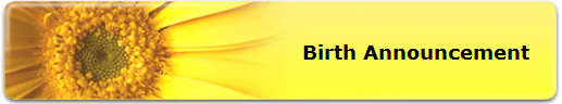 Birth Announcement