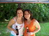 Staci and Carole tailgating